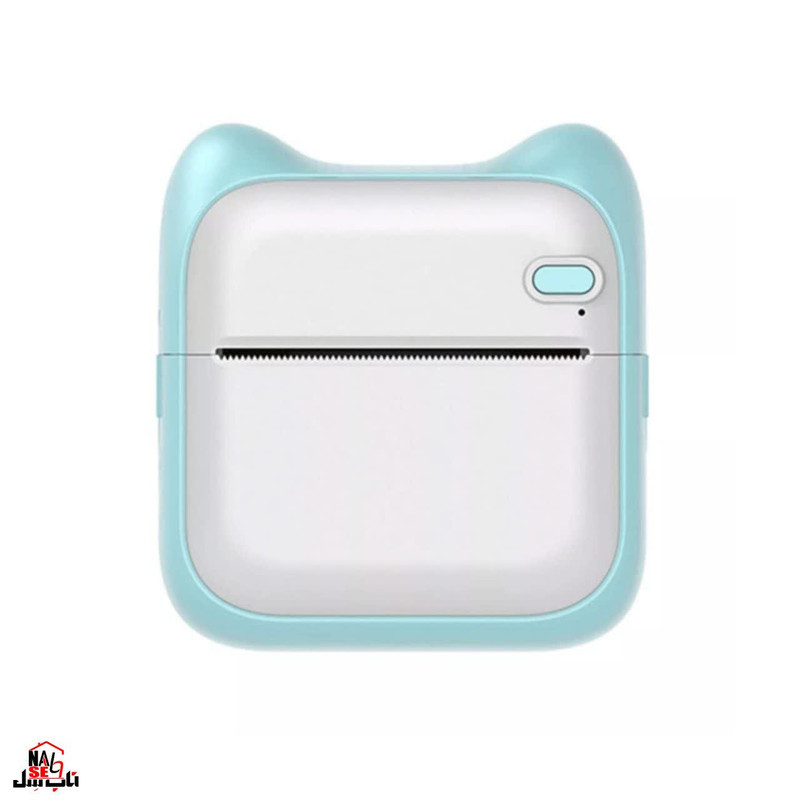 پرینتر لیبل زن حرارتی ناب سل مدل پرتابل شارژیکد BL-NAAB003333 به همراه سه عدد رول کاغذی