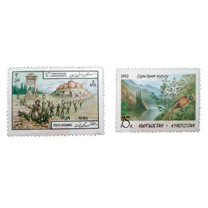 تمبر یادگاری مدل طبیعت کد bc-1318 مجموعه 2 عددی