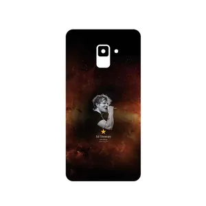 MAHOOT Ed Sheeran Cover Sticker for Samsung Galaxy A8 Plus 2018