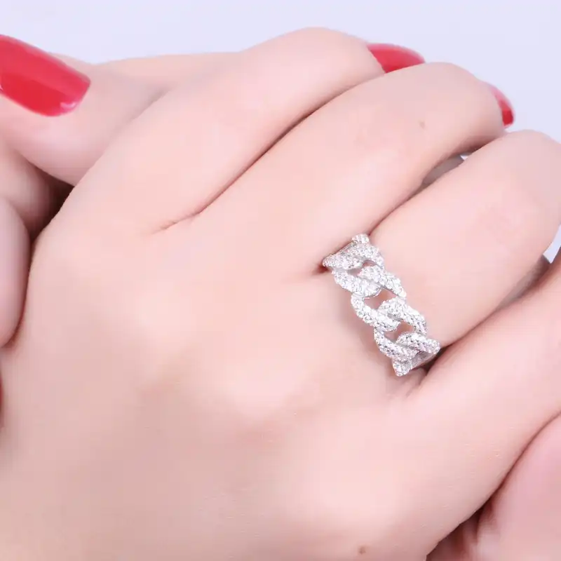 انگشتر نقره زنانه مدل AMT_R083