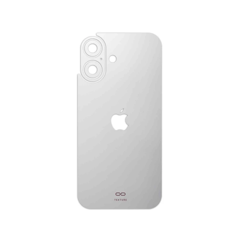 برچسب پوششی ماهوت مدل Matte-White مناسب برای گوشی موبایل اپل iPhone 16