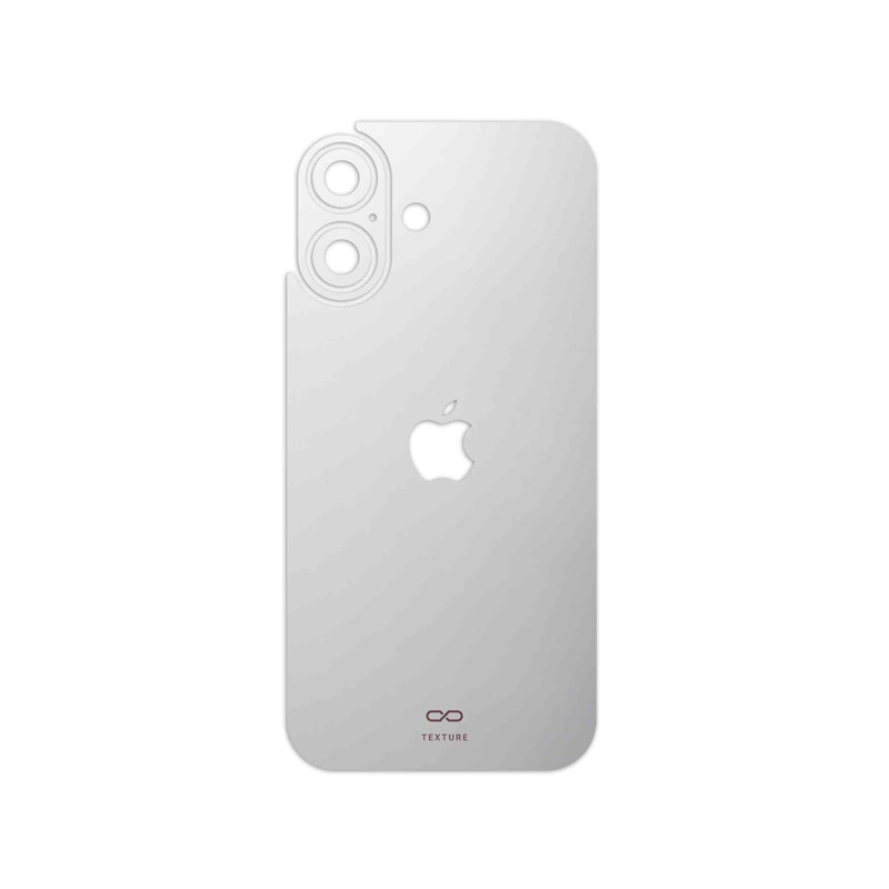 برچسب پوششی ماهوت مدل Matte-White مناسب برای گوشی موبایل اپل iPhone 16