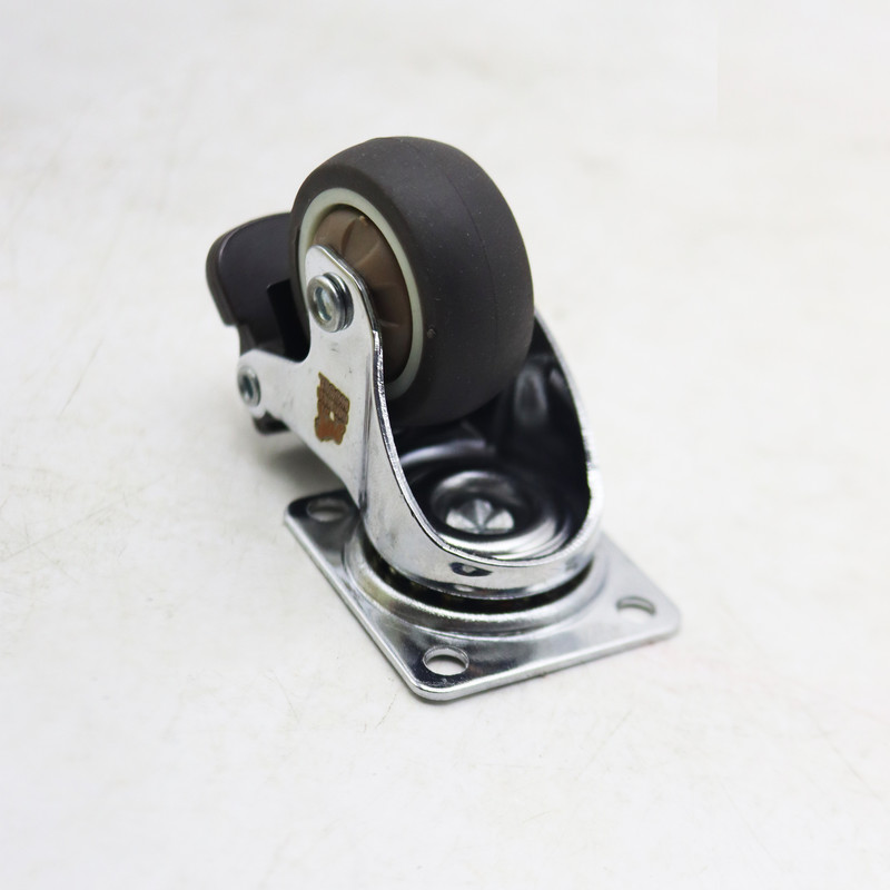 چرخ گردان کفی‌دار مدل ترمز دار کد YP-GARDAN-35MM