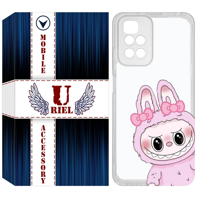 کاور یوریل مدل Clear کد 118 طرح لبوبو مناسب برای گوشی موبایل شیائومی Redmi 10 / 10 Prime