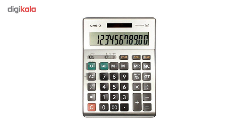 ماشین حساب کاسیو مدل DM-1200BM 1
