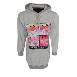 هودی زنانه مدل پلنگ صورتی