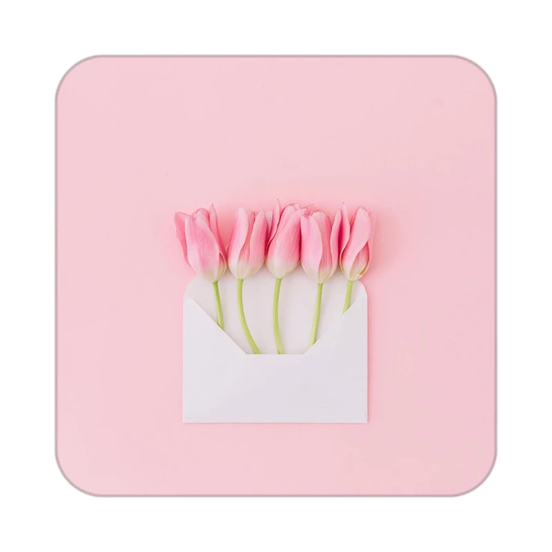 زیر لیوانی کاکتی طرح گل مدل mp19326