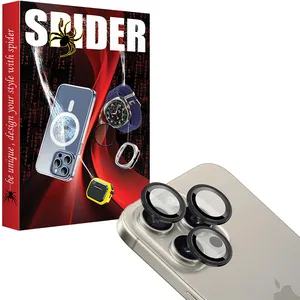 Spider Ring Metal camera lens protector suitable for Apple iPhone 15 Pro Max
