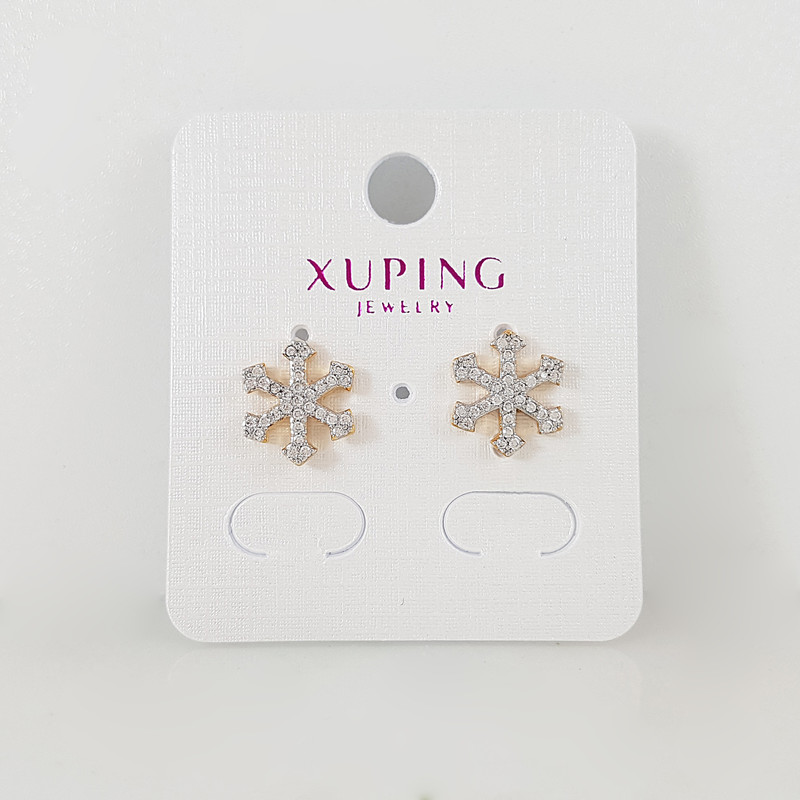 گوشواره زنانه ژوپینگ مدل برف گوشواره زنانه ژوپینگ مدل برف