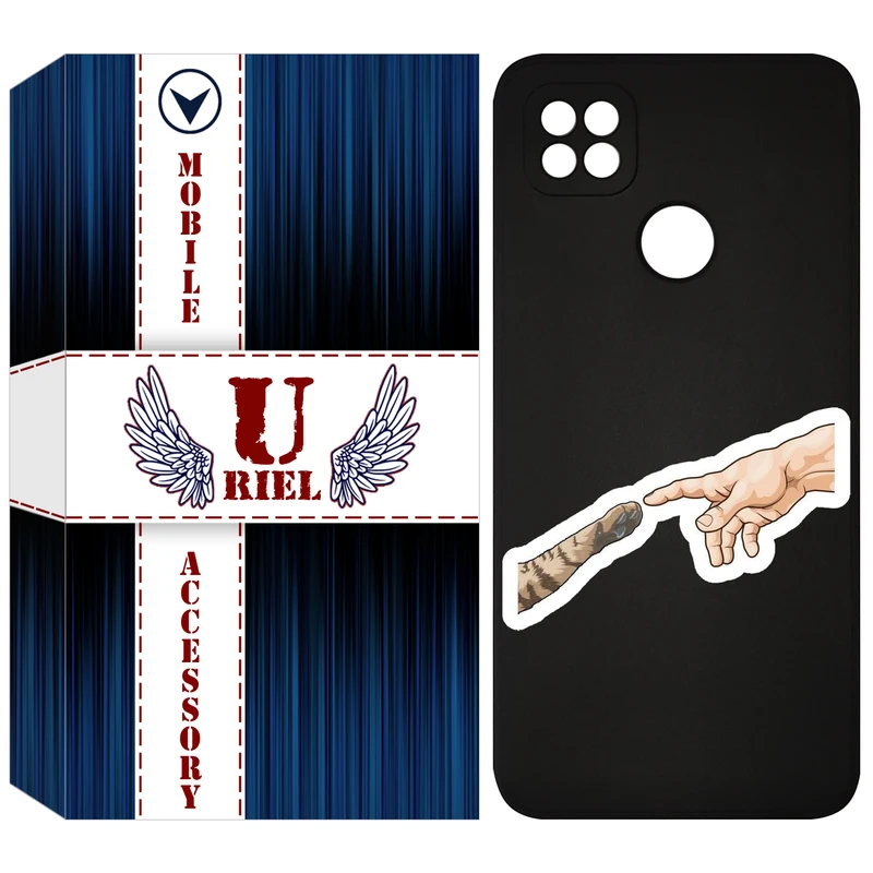 کاور یوریل مدل KSH کد 94 طرح دست گربه مناسب برای گوشی موبایل شیائومی Redmi 9C / 10A