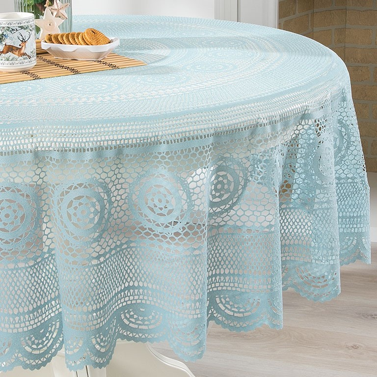 رومیزی انگلیش هوم مدل Circle Vinil سایز 178x178 سانتی‌متر