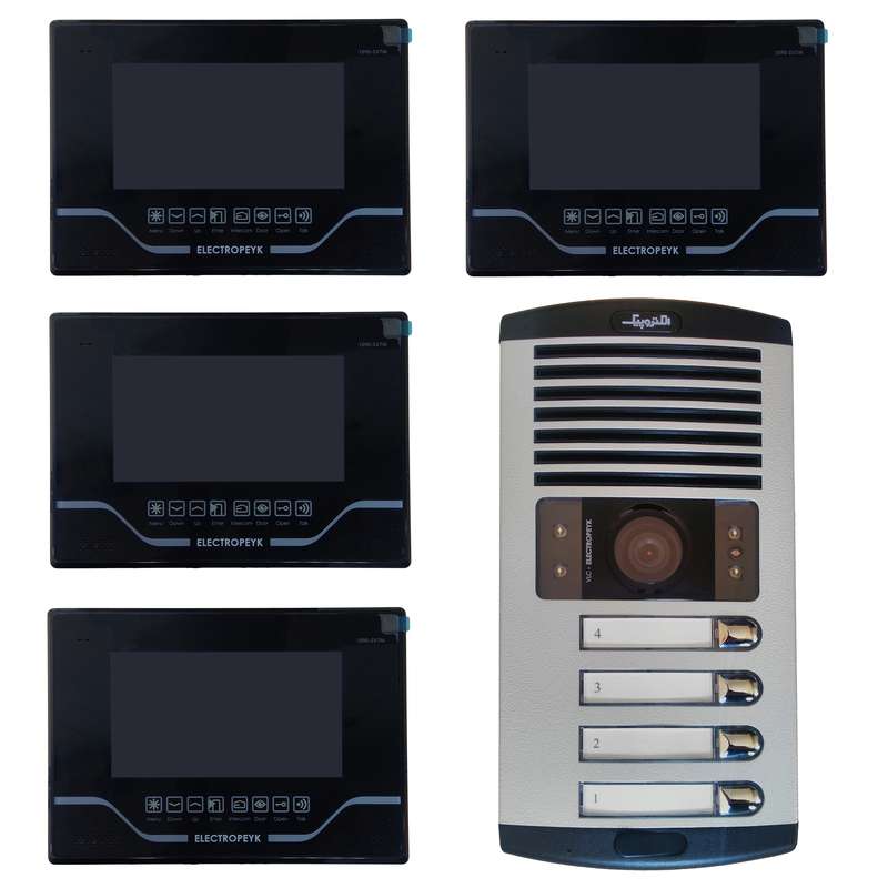 دربازکن تصویری الکتروپیک مدل 1090 کد 1052 مجموعه 5 عددی