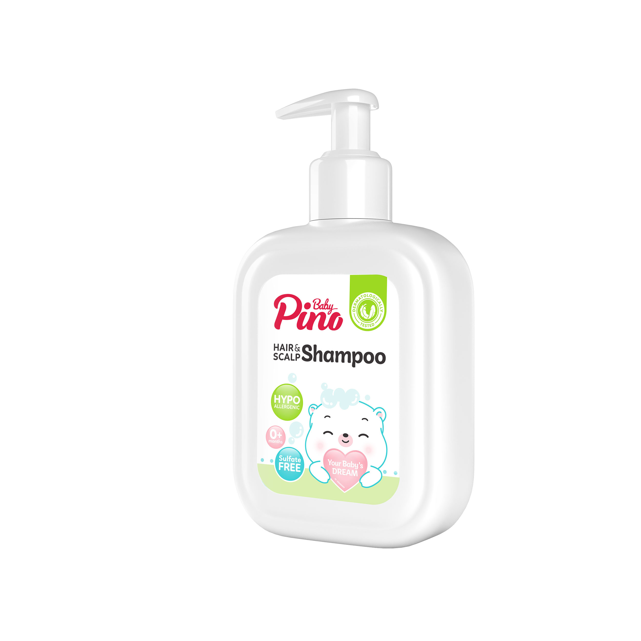 شامپو  سر نوزاد و کودک پینو بیبی مدل pink وزن 200 گرم