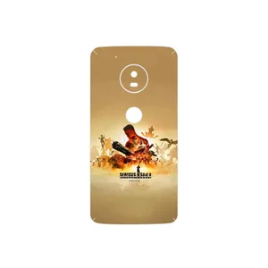 MAHOOT Serious Sam Game Series Cover Sticker for Motorola Moto G5