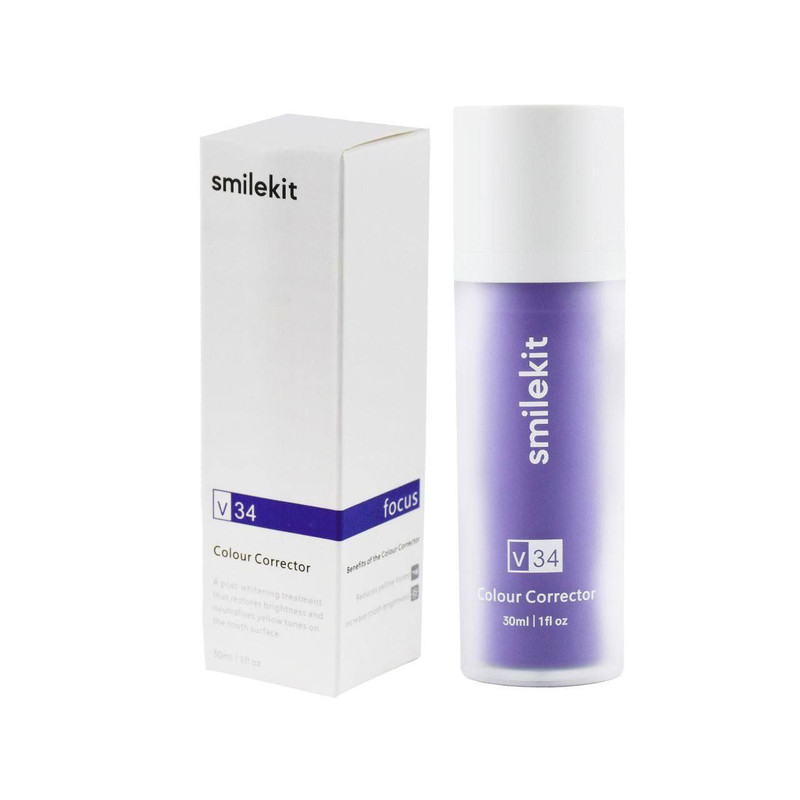 خمیر دندان اسمایل کیت مدل colour corrector با طعم نعنا حجم 30 میلی لیتر