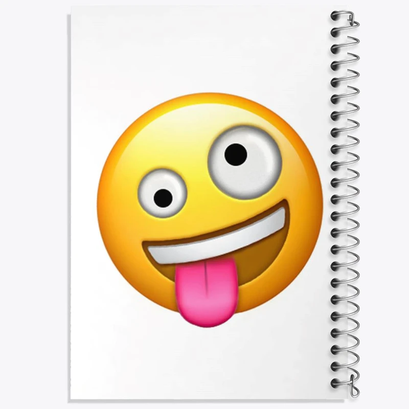 دفتر لیست خرید 50 برگ خندالو طرح ایموجی کد 24695