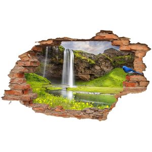 نقد و بررسی استیکر سه بعدی ژیوار طرح آبشار توسط خریداران