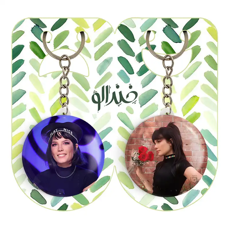 جاکلیدی خندالو مدل هالزی کد 1908619096 مجموعه 2 عددی