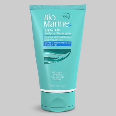ژل شست‌وشوی صورت بایومارین مدل AQUA PURE حجم 150 میلی‌لیتر