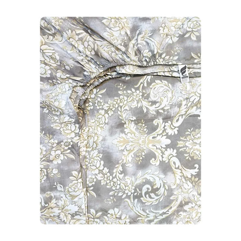 ملحفه آدنو مدل ژاله کد CH143 یک نفره سایز 120x200 سانتی متر