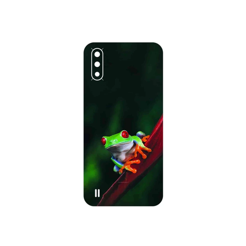 برچسب پوششی ماهوت مدل Frog مناسب برای گوشی موبایل سامسونگ Galaxy A01