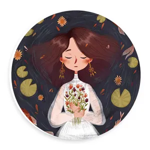  دیوارکوب طرح دختر و برکه آب مدل wtb613