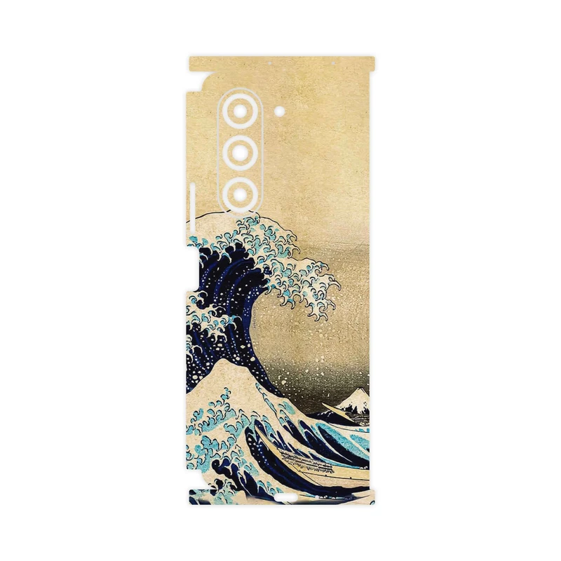 برچسب پوششی ماهوت مدل The Great Wave off Kanagawa of Hokusai-FullSkin مناسب برای گوشی موبایل سامسونگ Galaxy Z Fold 5