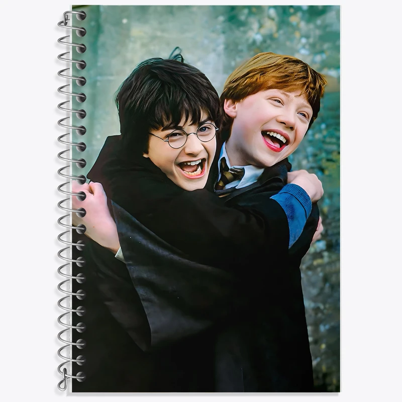 دفتر نت موسیقی 50 برگ خندالو طرح هری پاتر (Harry Potter) کد F6003