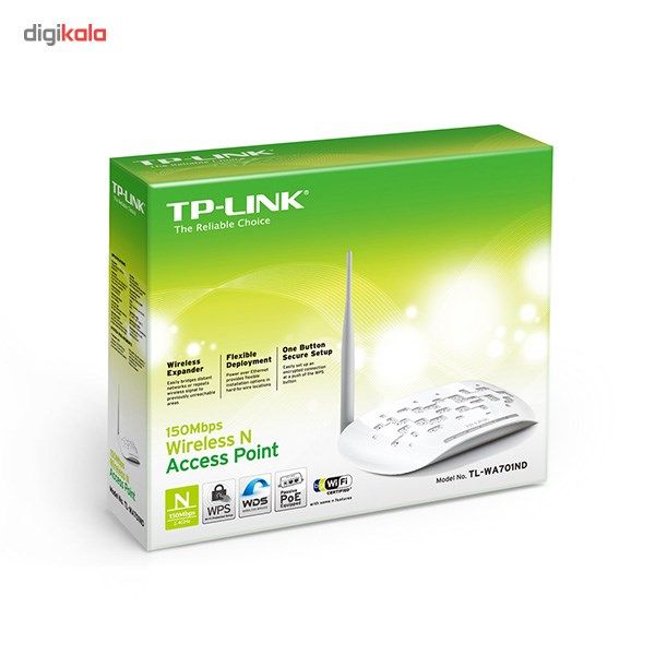 اکسس پوینت بیسیم 150Mbps تی پی-لینک مدل TL-WA701ND_V1 main 1 4