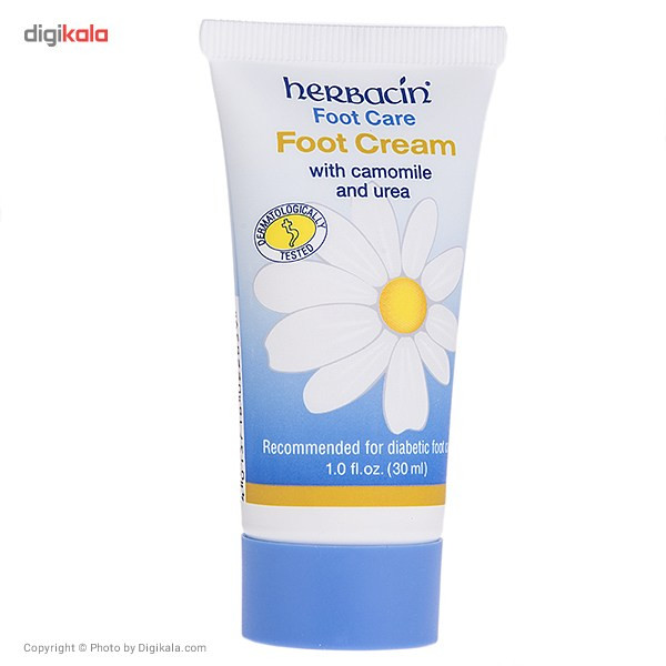 کرم رفع ترک پا هرباسین مدل Foot Cream حجم 30 میلی لیتر