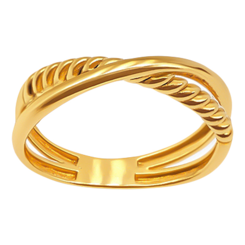 انگشتر طلا 18 عیار زنانه زرلاین مدل 2031 سایز 55