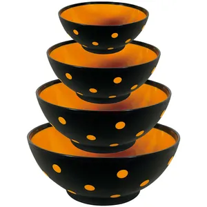 کاسه مدل هایلوکس خالخالی مجموعه 4 عددی