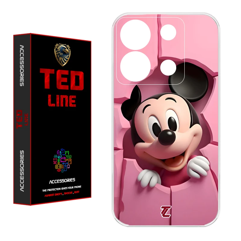 کاور تد لاین طرح عروسک کد 1108 مناسب برای گوشی موبایل شیائومی Redmi Note 13 Pro 5G / Poco X6