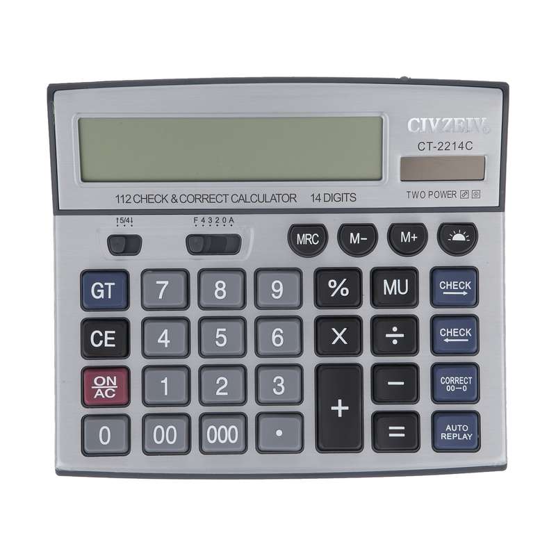 ماشین حساب سیوزیو مدل CT-2214C ماشین حساب سیوزیو مدل CT-2214C