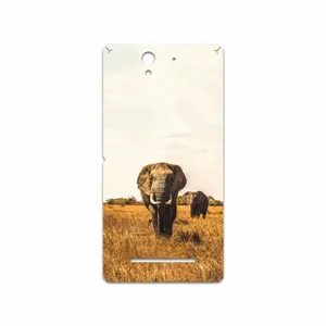 MAHOOT Elephant Cover Sticker for Sony Xperia C3 Dual