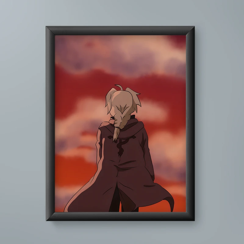 تابلو مدل انیمه ادوارد الریک فول متال آلکمیست 26 Edward Elric Fullmetal Alchemist anime