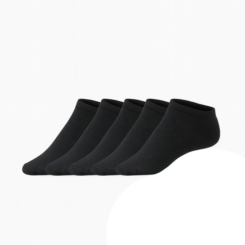 جوراب ساق کوتاه زنانه اسمارا مدل Z-WE46 بسته 5 عددی