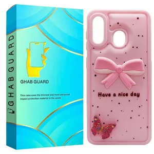 کاور قاب گارد مدل فانتزی دخترانه طرح پروانه مناسب برای گوشی موبایل سامسونگ Galaxy A20 / A30