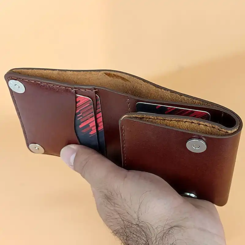 کیف پول خانه چرم آنا مدل 33301