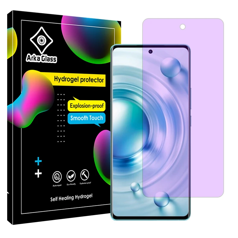 محافظ صفحه نمایش ضداشعه بنفش آرکا گلس مدل Eye Car مناسب برای گوشی موبایل ویوو X80