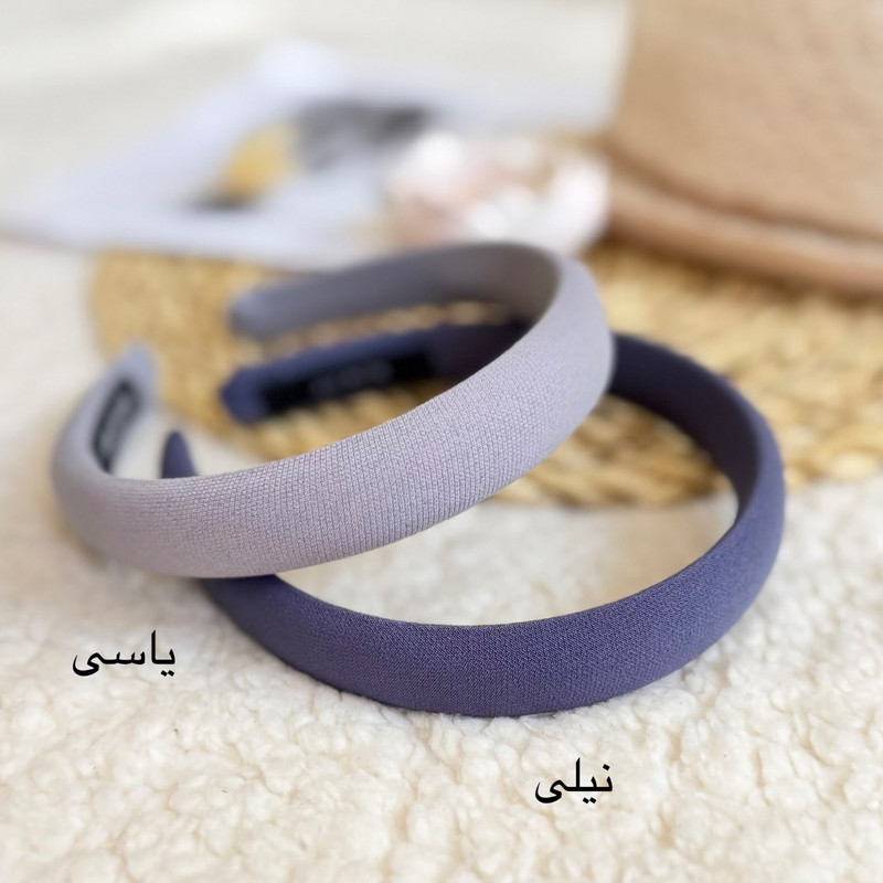 تل مو زنانه مدل حجمی پارچه‌ای دست ساز
