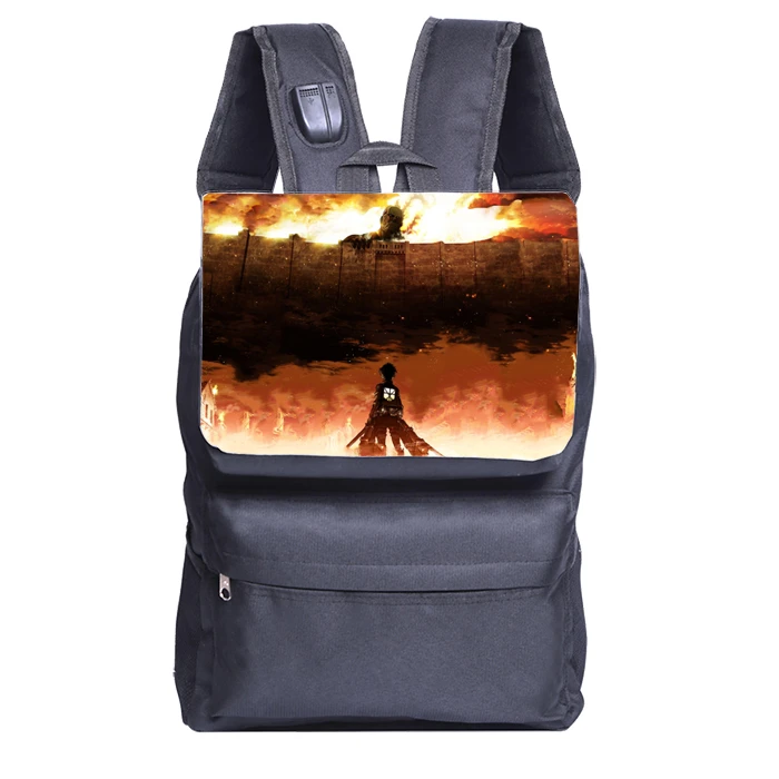 کوله پشتی طرح انیمه Attack on Titan کد 3