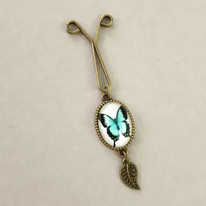 گیره روسری زنانه مدل پروانه كد SF197-BL