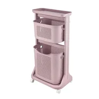 سبد رخت چرک لیمون مدل 2 طبقه کد RM48