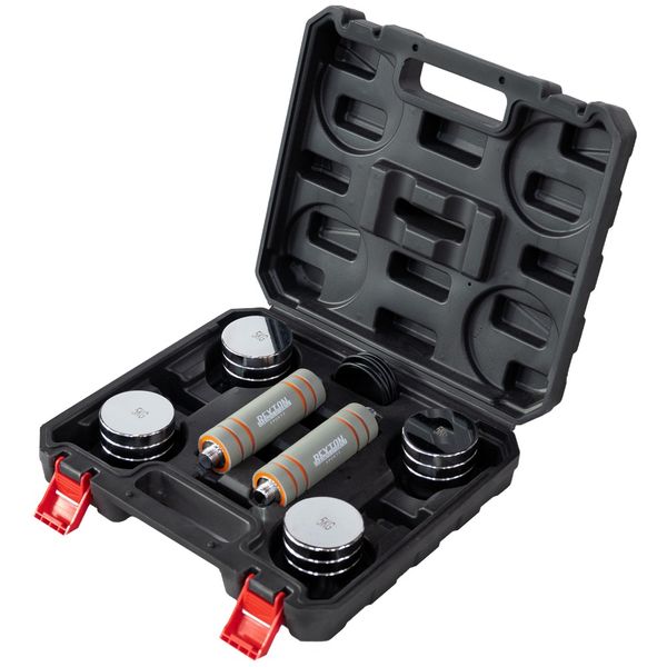 دمبل گرد قابل تنظیم 5 کیلوگرم رکستون مدل Arm Strong بسته 2 عددی