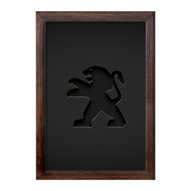 تابلو خندالو طرح پژو Peugeot  کد 23646