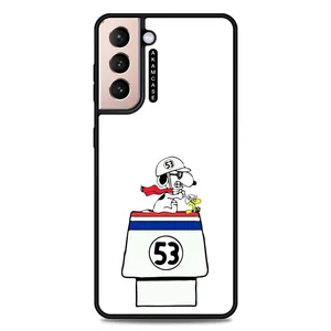 AKAM AMC-WSGS21P-SNOOPY-34 Cover For Samsung Galaxy S21 Plus