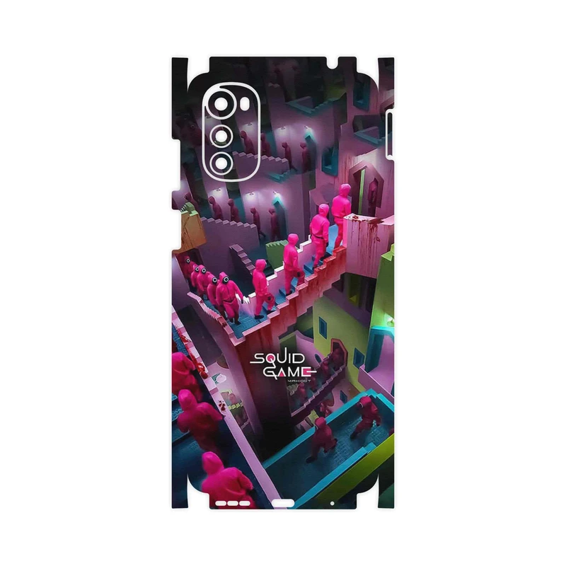 برچسب پوششی ماهوت مدل Squid Game-FullSkin مناسب برای گوشی موبایل موتورولا Moto E32s