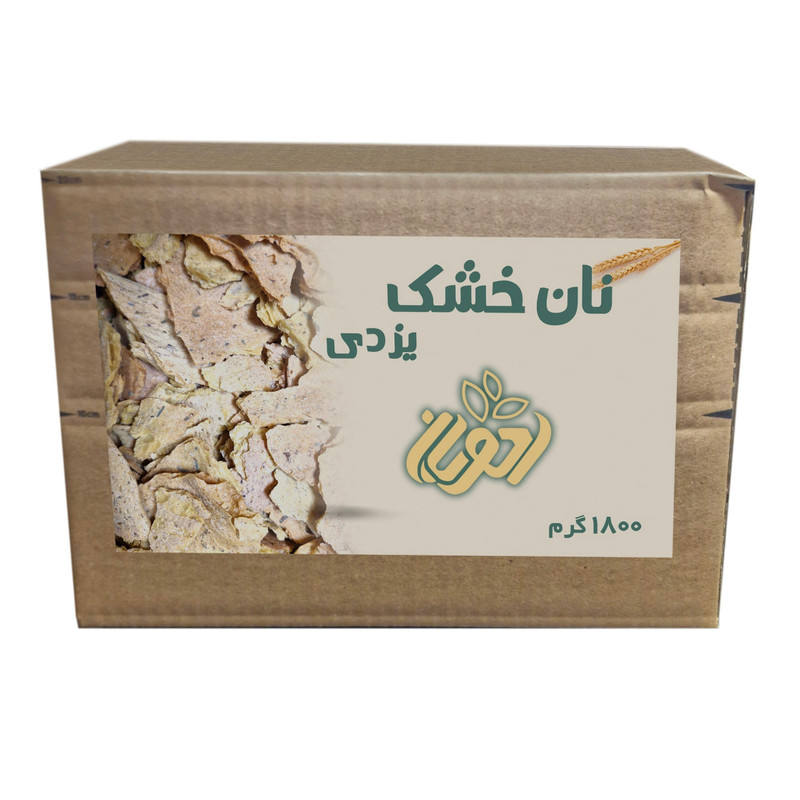 نان خشک یزدی ادویان - 1800 گرم