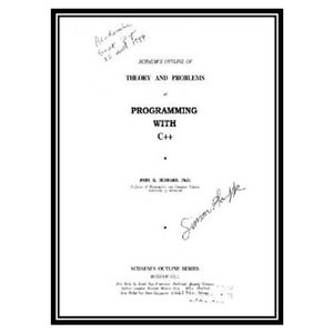 کتاب Theory and problems of programming with C++ اثر John R. Hubbard انتشارات مؤلفین طلایی
